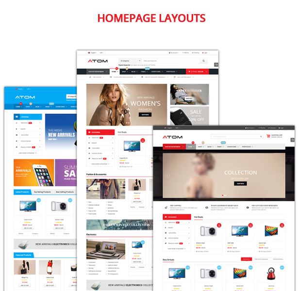 homepage-layouts