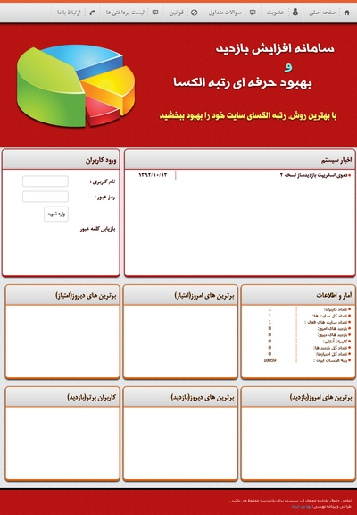 دانلود اسکریپت بازدید ساز نسخه 2