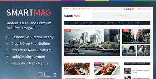 قالب مجله ای خبری وبلاگی فارسی برای وردپرس SmartMag v2.6.1