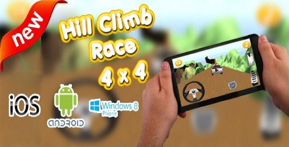 دانلود سورس اندروید بازی مسابقه ای ماشین Hill Climb v1.0