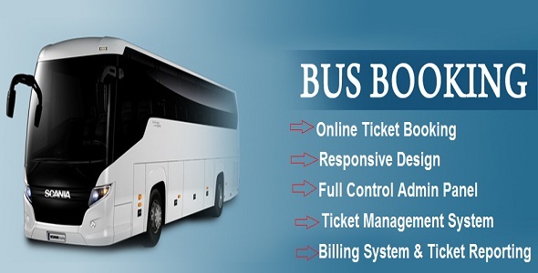 دانلود اسکریپت رزرو آنلاین بلیط اتوبوس eBus v1.0