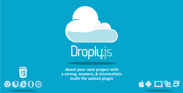 دانلود اسکریپت آپلودسنتر حرفه ای Droply.js v2.8