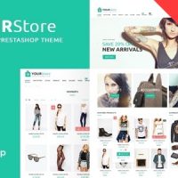 دانلود رایگان قالب فروشگاهی پرستا شاپ YourStore v1.0.4