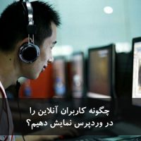 افزونه نمایش کاربران آنلاین در وردپرس