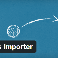 دسته بندی و درون ریزی با افزونه WordPress Importer