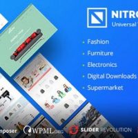 دانلود قالب فروشگاهی Nitro برای ووکامرس